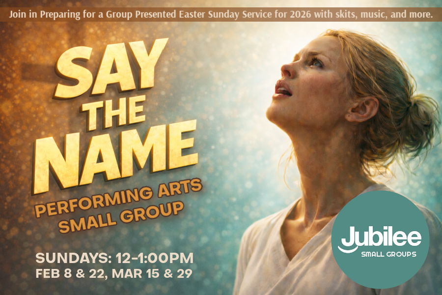 Small Group 2026 Easter Service Prep