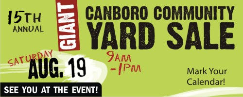 2023 Community Yard Sale at Jubilee Community Church in Dunnville, ON on August 19