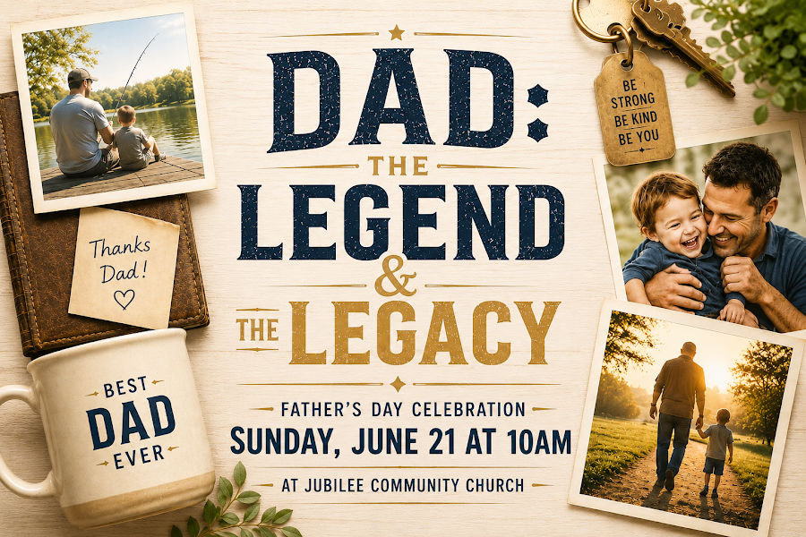 Father's Day Service 2026 Theme Legend and Legacy