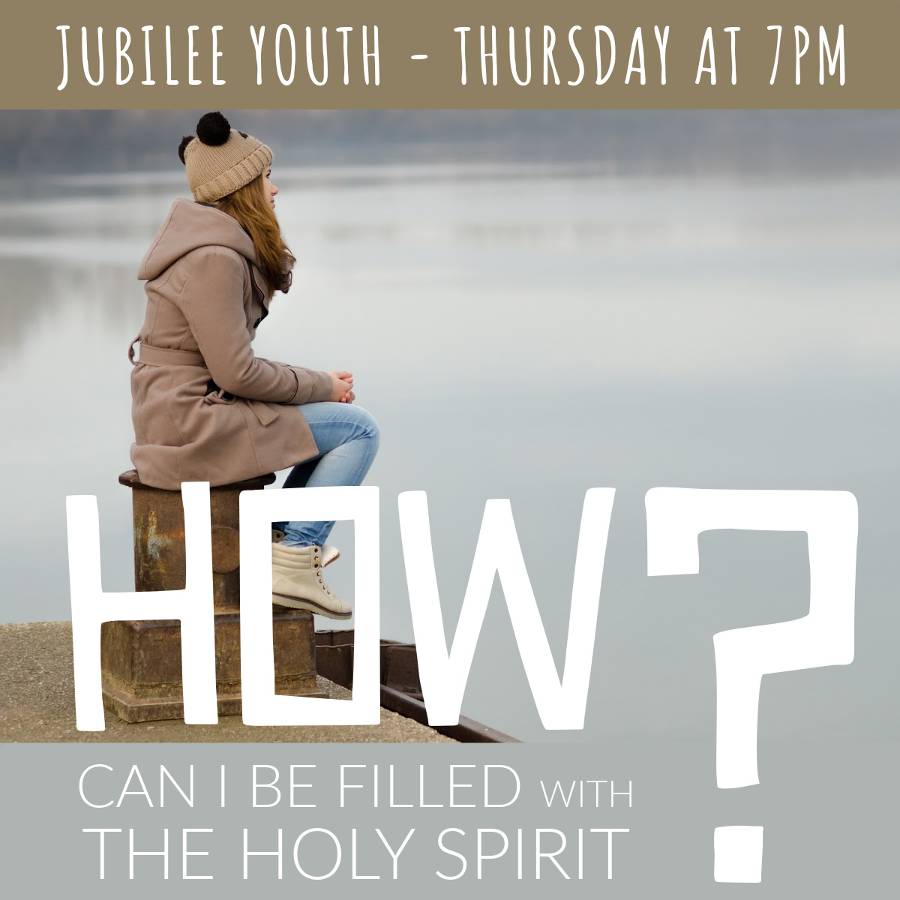 How Can I Be Filled with the Holy Spirit Youth Graphic