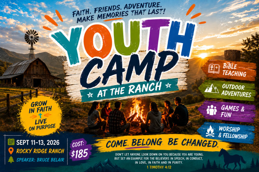Youth Camp 2026 at Rocky Ridge Ranch